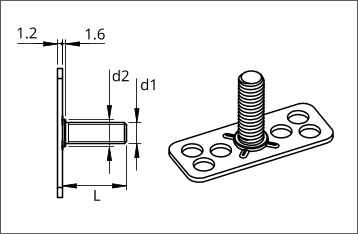 1.2 1.6 d1 d2 L