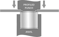 ANVIL PROFILED PUNCH