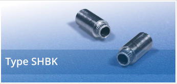 Round Rivet Bush Standoffs Knurled Spigot