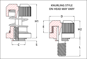 self-clinching low profile panel fasteners